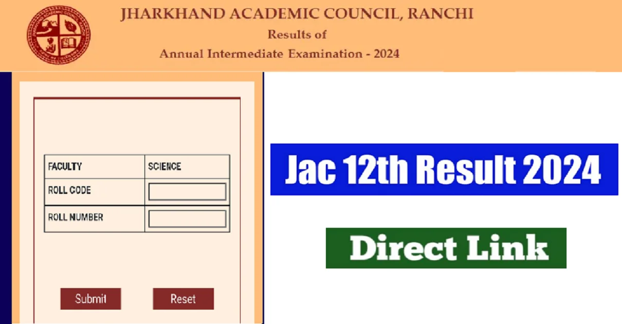 jac 12th result 2024 jharkhand board