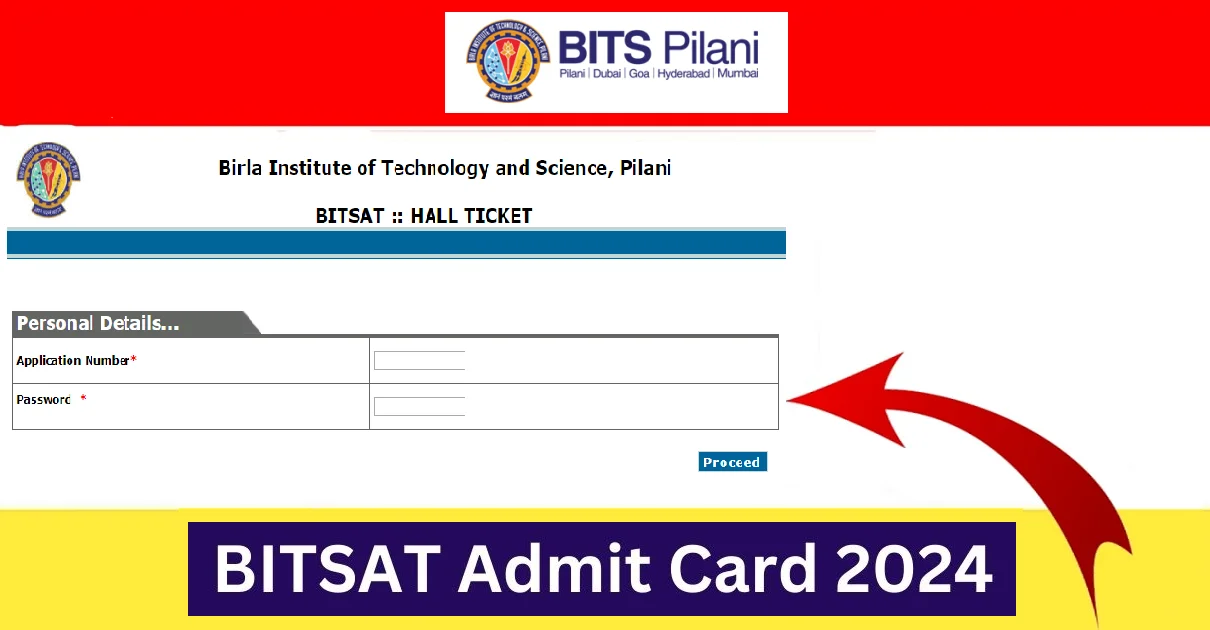BITSAT Admit Card 2024