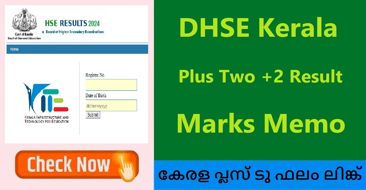 Kerala Plus Two Result 2024
