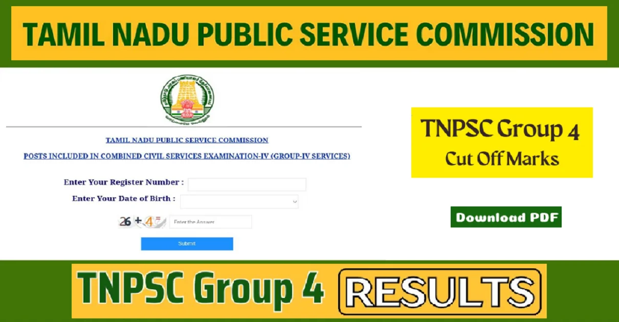 TNPSC Group 4 Result 2024
