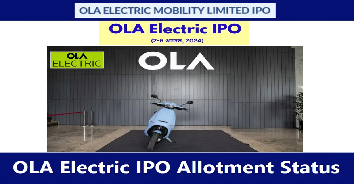 OLA Electric IPO Allotment Status