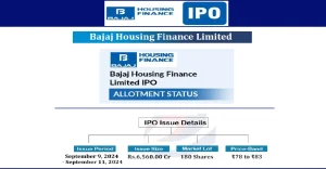 Bajaj Housing Finance IPO Allotment Status